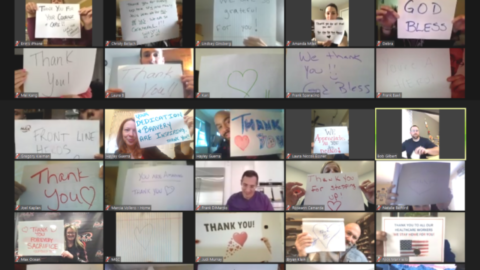 THE MAX Challenge Sends Heartfelt Messages of Gratitude to Essential Workers